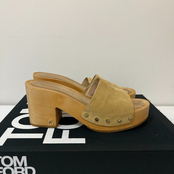 Veronica Beard Hannalee Clog (Desert) - Size 9.5 - Picture 2 of 7